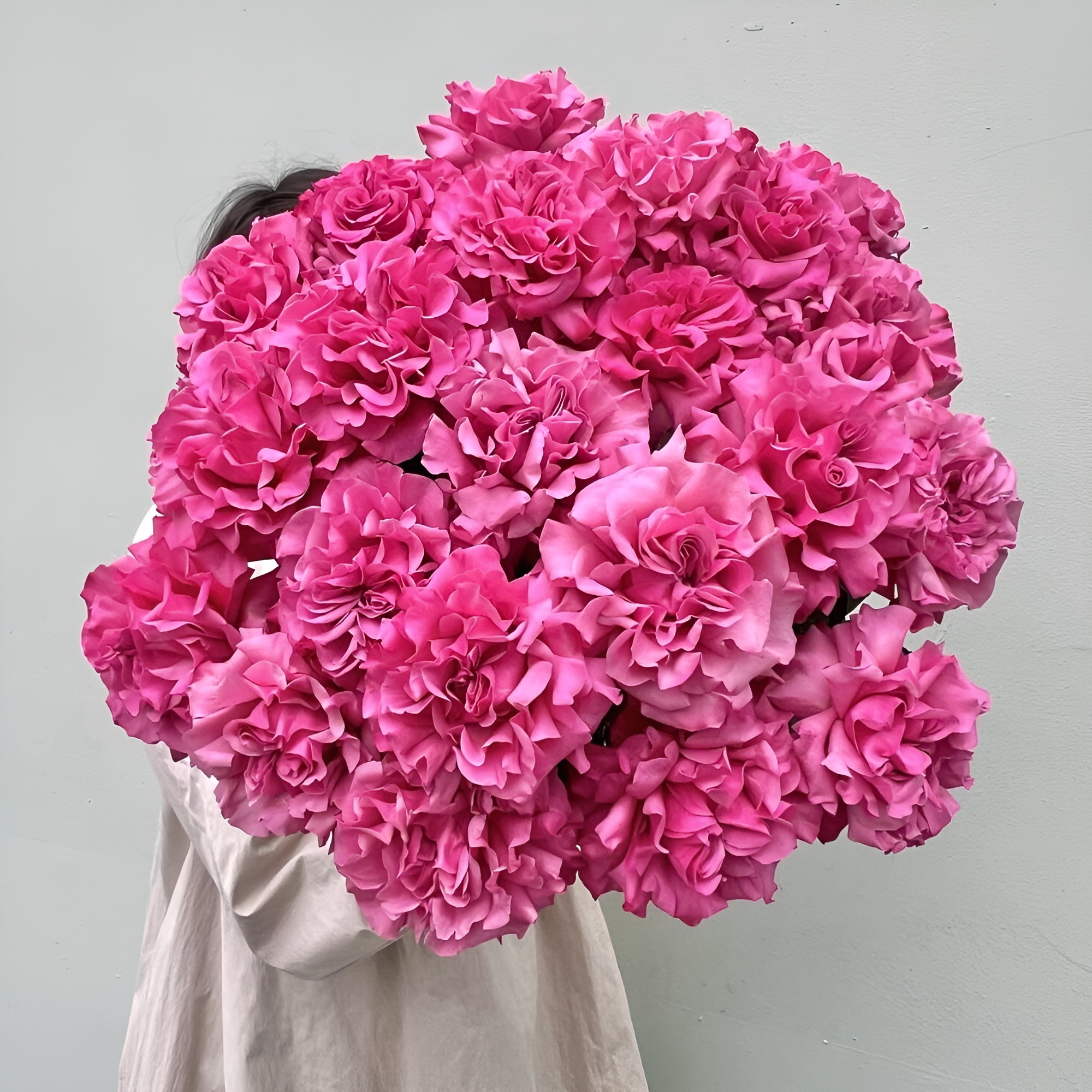 Роскошный букет из пионовидных роз – королевский подарок Чаплыгин Липецкая область