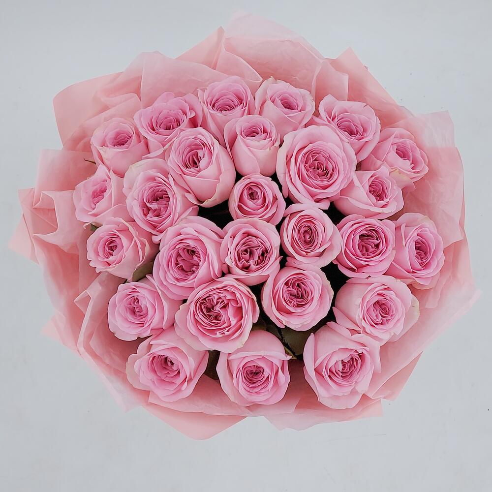 Букет из нежно-розовых роз – элегантность в каждом лепестке Чаплыгин Липецкая область